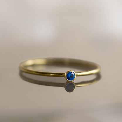 Tiny Birthstone Ring