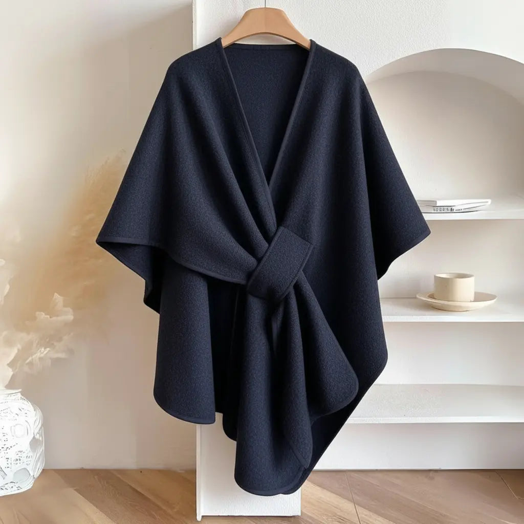 The Fleece Drape Shawl