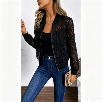 ✨Women's Elegant Floral Lace Jacket