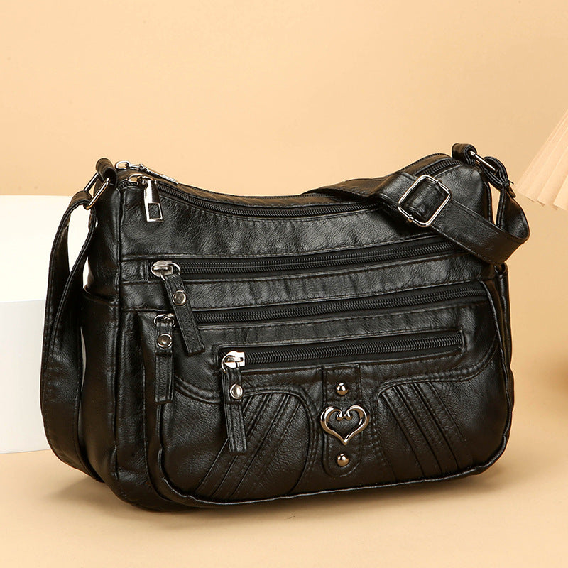 🔥50% OFF! ✨Women's Leather Crossbody Bag – Versatile Multi-Function Purse for Everyday Use