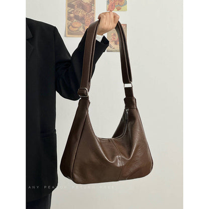 ✨Last Day 49% OFF✨New Maillard Retro Crossbody Bag – Soft Leather Versatile Shoulder Bag-Buy 2 Get Free Shipping Today