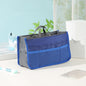 Large Capacity Cosmetic Bag Organizer with Double Zipper