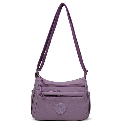 Multi-Compartment Lightweight Crossbody Bag for Women