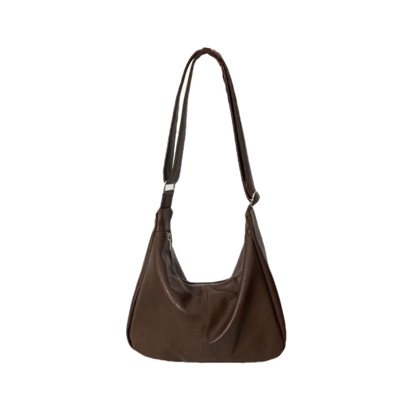 ✨Last Day 49% OFF✨New Maillard Retro Crossbody Bag – Soft Leather Versatile Shoulder Bag-Buy 2 Get Free Shipping Today