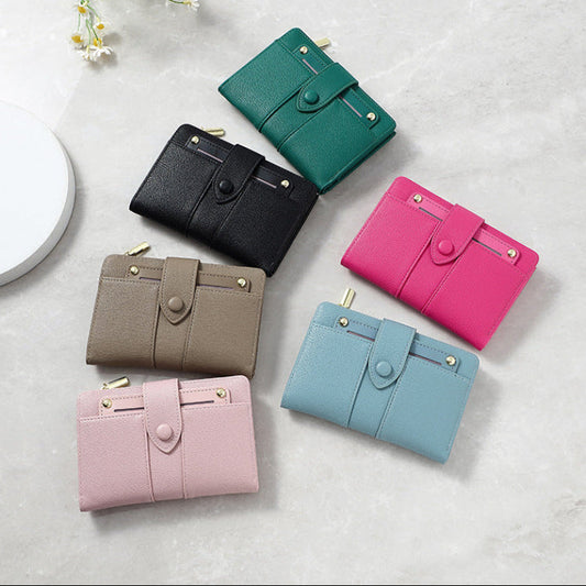 Last Day 49% OFF  Women's Premium RFID Leather Bifold Wallet