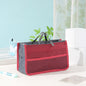 Large Capacity Cosmetic Bag Organizer with Double Zipper