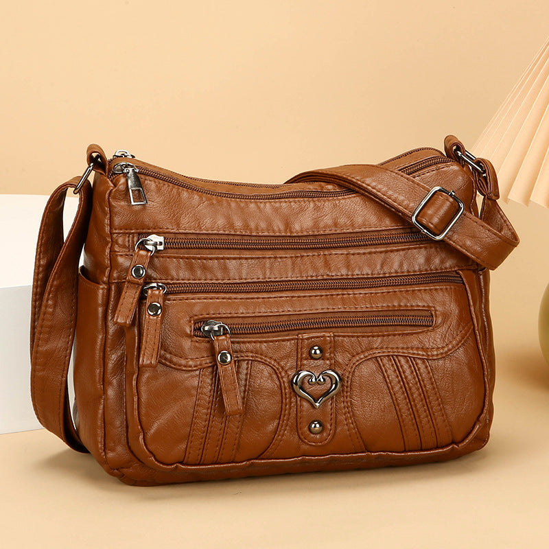 🔥50% OFF! ✨Women's Leather Crossbody Bag – Versatile Multi-Function Purse for Everyday Use