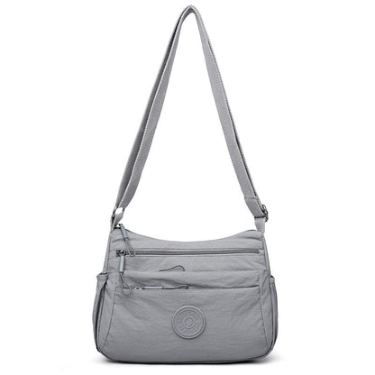 Multi-Compartment Lightweight Crossbody Bag for Women