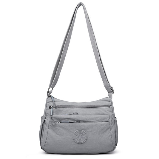 Multi-Compartment Lightweight Crossbody Bag for Women