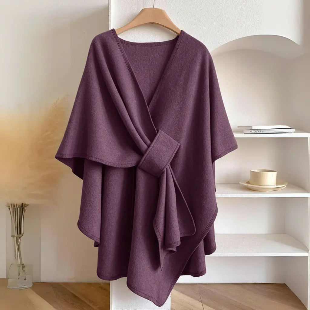 The Fleece Drape Shawl