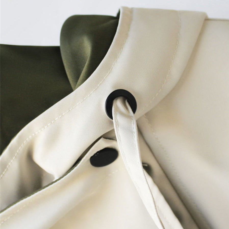 Elegant All-Weather Windbreaker Jacket