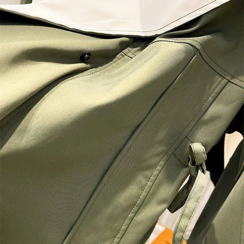 Elegant All-Weather Windbreaker Jacket