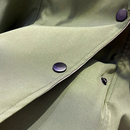 Elegant All-Weather Windbreaker Jacket