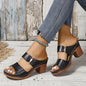 💥Last Day 49% OFF-Women's Solid Color Stylish Sandals Buy 2 Get Free Shipping Today