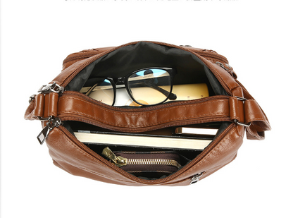 🔥50% OFF! ✨Women's Leather Crossbody Bag – Versatile Multi-Function Purse for Everyday Use