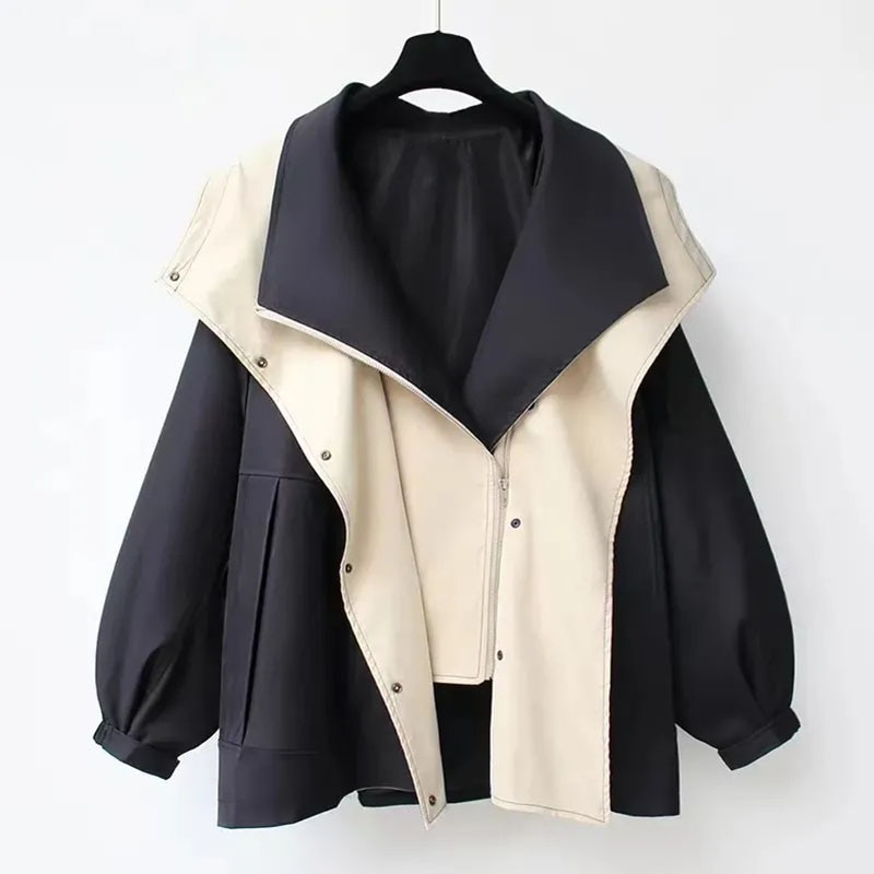 Elegant All-Weather Windbreaker Jacket