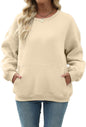 Womens Long Sleeve Sweatshirt with Pocket