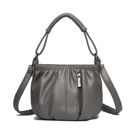 PU Leather Small Shoulder Bag – Casual Crossbody Purse for Women