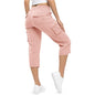 Women's Lightweight Hiking Capris: Quick-Dry, 6 Pockets, Loose Fit