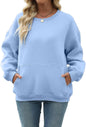 Womens Long Sleeve Sweatshirt with Pocket