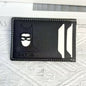 Leather Bat Wallet for Men and Women, Superhero-Inspired Card Holder with Multiple Card Slots, Eye Cutout Design