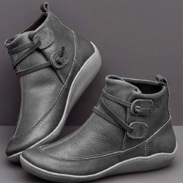 Women'S Vintage Casual Short Ankle Boots(🔥BUY 2 FREE SHIPPING🔥)