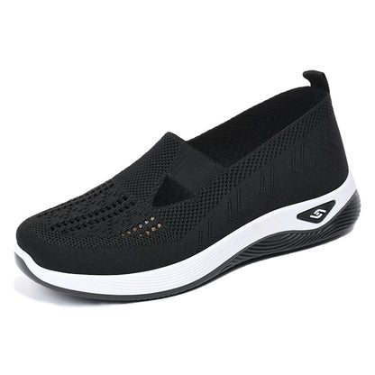 Women's Woven Orthopedic Breathable Soft Shoes
