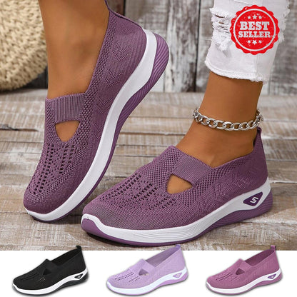 Women's Woven Orthopedic Breathable Soft Shoes