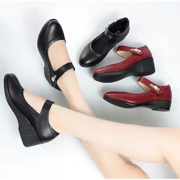 Aure Paris– Elegant Mid-Heel Comfort Shoes