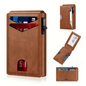 Minimalist RFID Aluminum Wallet with Pop-Up & ID Window