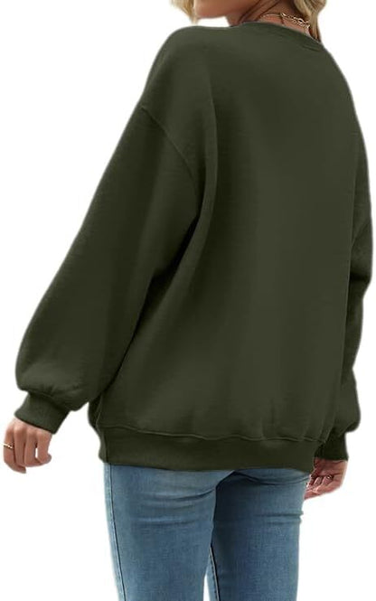 Womens Long Sleeve Sweatshirt with Pocket