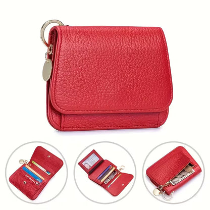 Aure Paris RFID Blocking Leather Wallet with Card Holder & Coin Pocket