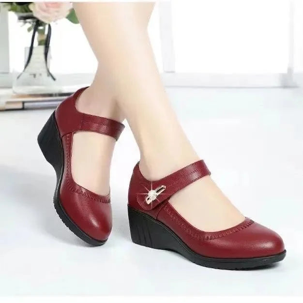 Aure Paris– Elegant Mid-Heel Comfort Shoes