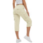 Women's Lightweight Hiking Capris: Quick-Dry, 6 Pockets, Loose Fit