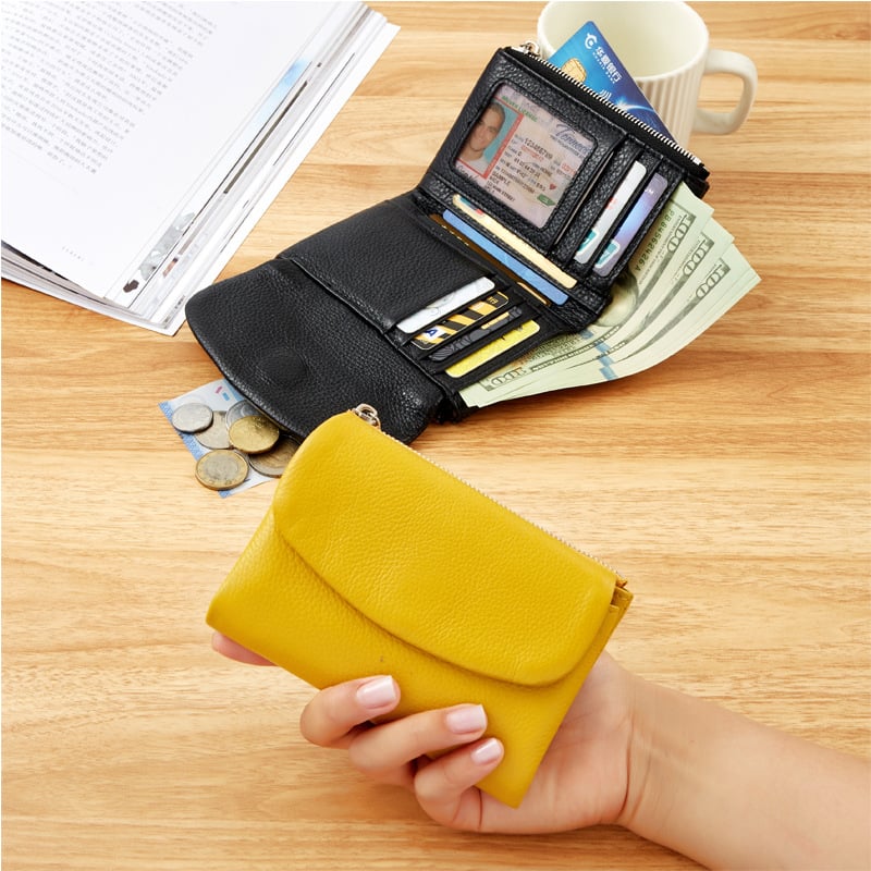 Last Day 49% OFF Unisex Pebble Leather Wallet