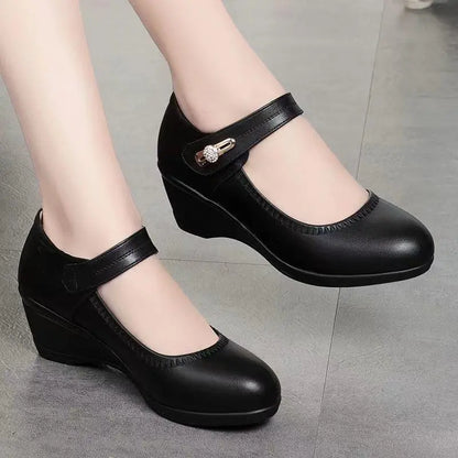 Aure Paris– Elegant Mid-Heel Comfort Shoes
