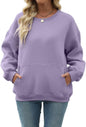 Womens Long Sleeve Sweatshirt with Pocket