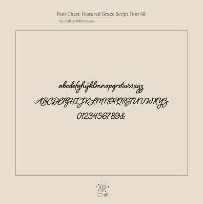 Grace Script Name Ring