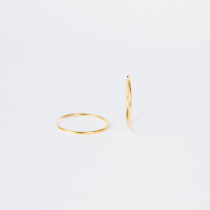 Large Thin Hoops