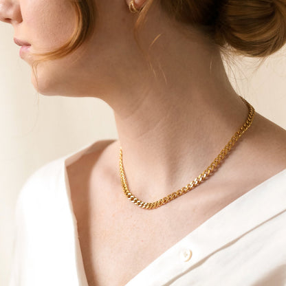 Blake Thick Curb Necklace