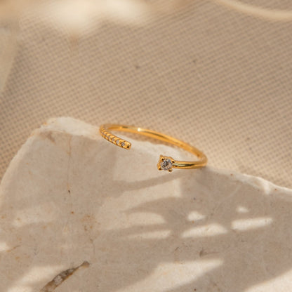 Cecilia Pave Ring