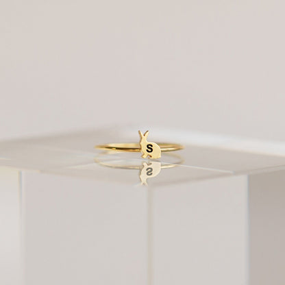Pet Initial Ring