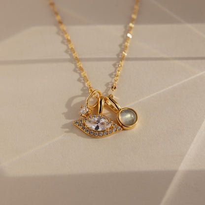 Pave Evil Eye Charm