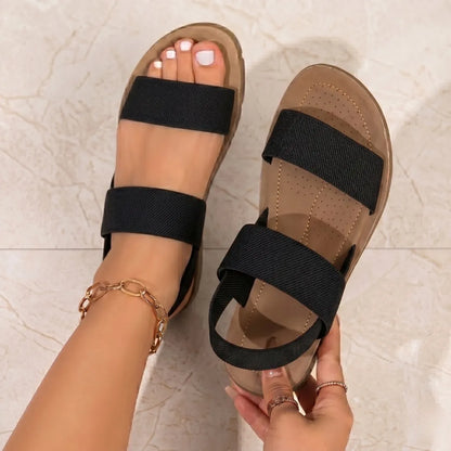 Lightweight Stretch Comfort Sandals for Wide Feet