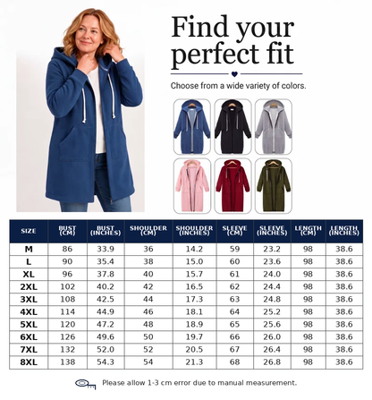 🔥Women's Zip-Up Fleece Hoodies