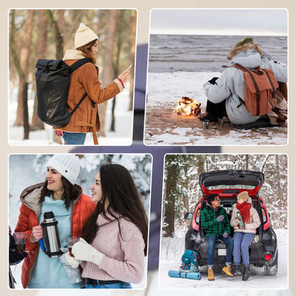 Winter Special Offer-5 In 1 Windproof Full Cover Outdoor Mask with Glasses