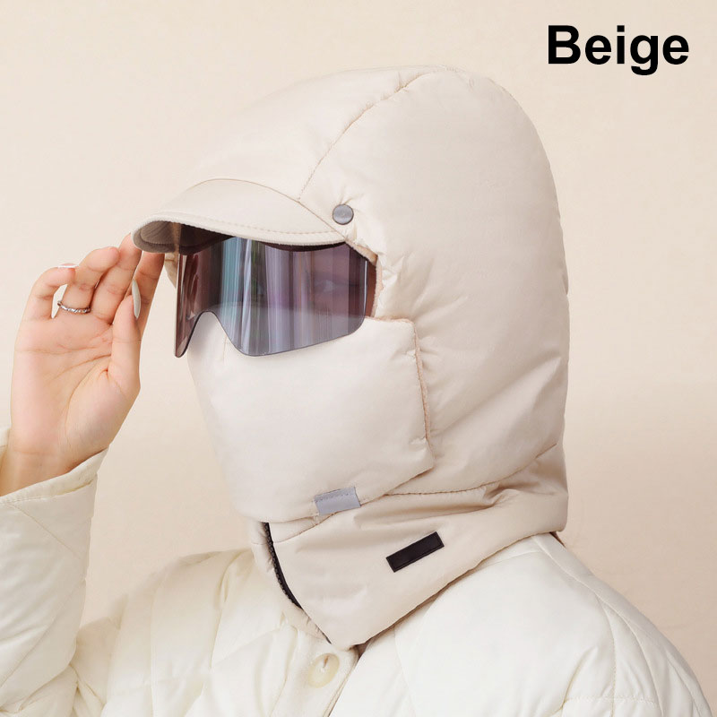 Winter Special Offer-5 In 1 Windproof Full Cover Outdoor Mask with Glasses