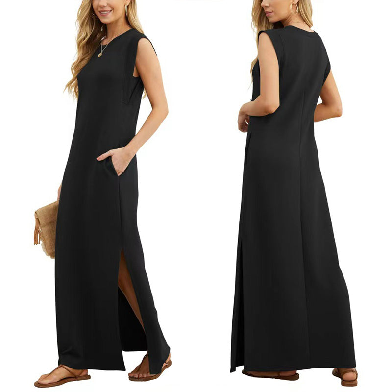 🔥Hot Sale🔥Women's Long Loose Wrinkle-Free Dress