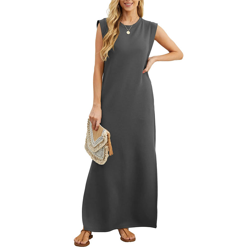 🔥Hot Sale🔥Women's Long Loose Wrinkle-Free Dress