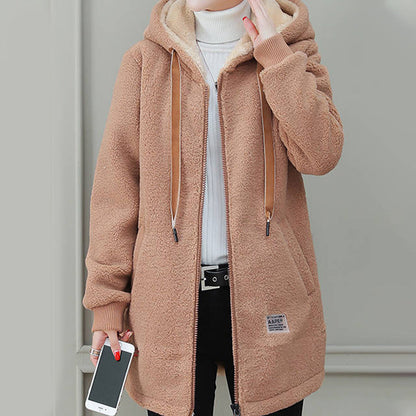 🔥Women's Winter Warm Thick Faux Lamb Wool Coat